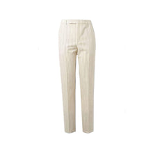 Load image into Gallery viewer, Celine White Wool Flared Pants
