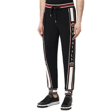 Load image into Gallery viewer, Dolce &amp; Gabbana Black Elastane Athletic Pants
