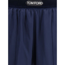 Load image into Gallery viewer, Tom Ford Blue Elastane Casual Pants

