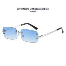 Load image into Gallery viewer, Frameless Rimless Sunglasses – Elegant Western Style
