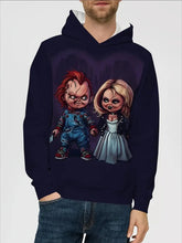 Load image into Gallery viewer, Unisex Printed Hoodie – Casual Graphic Pullover Sweatshirt
