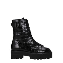 Load image into Gallery viewer, Stuart Weitzman Black Leather Ankle Boots
