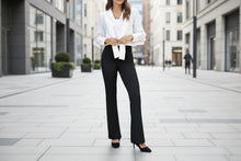 Load image into Gallery viewer, Business-Casual High-Waisted Stretch Trousers for Women
