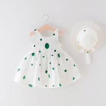 Load image into Gallery viewer, Girls' Sleeveless Dress with Bow Detail - # BAAA51110016

