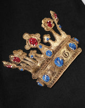 Load image into Gallery viewer, Dolce &amp; Gabbana Black Baroque Royal Men Dress Trouser Pants
