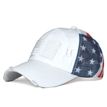 Load image into Gallery viewer, Women's Ripped Embroidered Baseball Cap – Breathable Dome Top Polyester Hat
