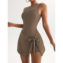 Load image into Gallery viewer, Women's Fitness Beauty-Back Yoga Dress – Sleeveless Active Mini
