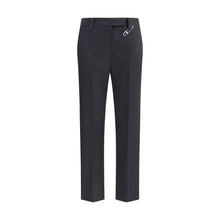 Load image into Gallery viewer, Prada Gray Fleece Wool Dress Pants
