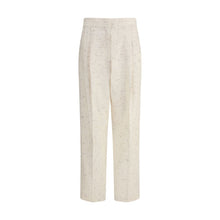 Load image into Gallery viewer, Fabiana Filippi Cream Cotton Casual Pants
