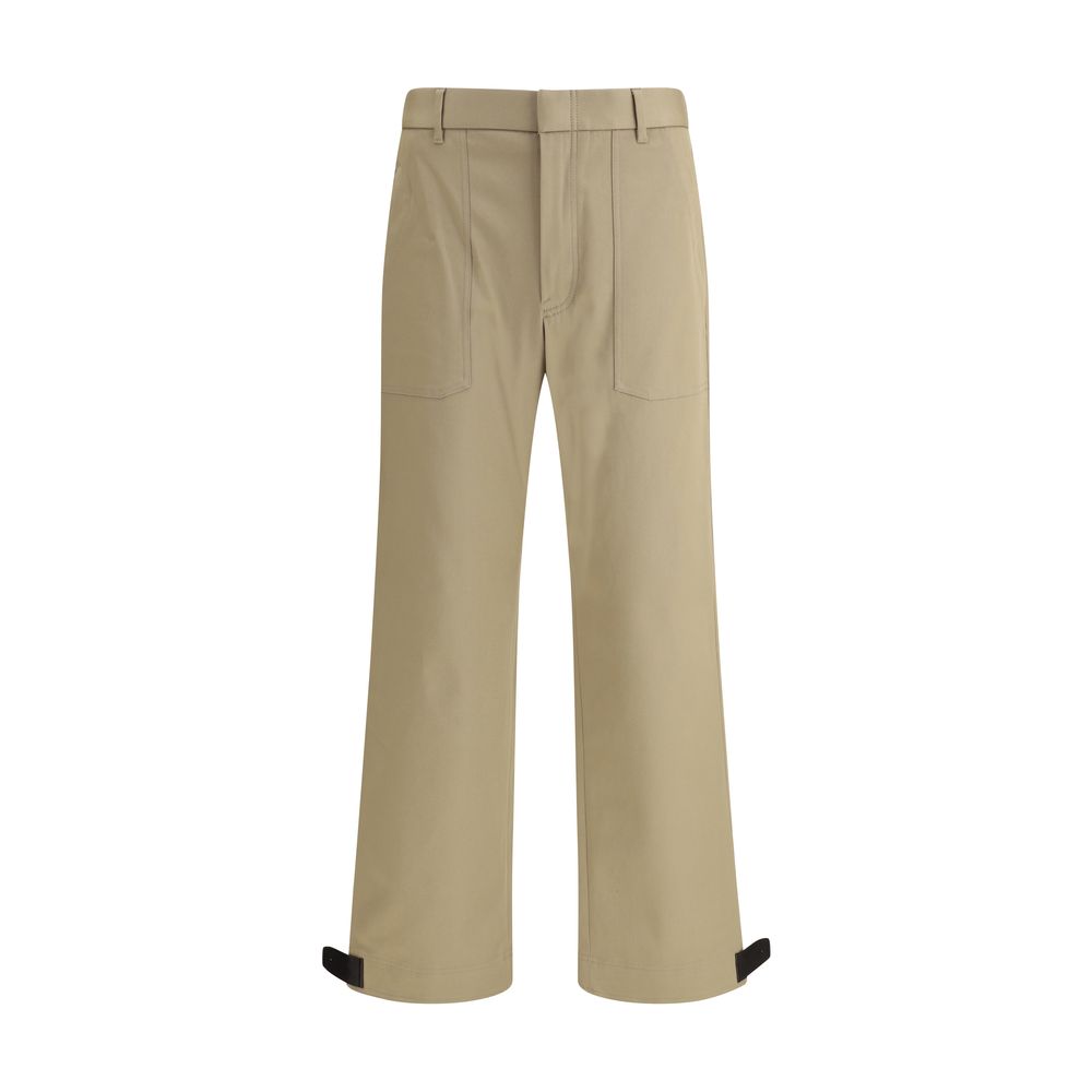 Brioni Beige Cotton Cargo Pants
