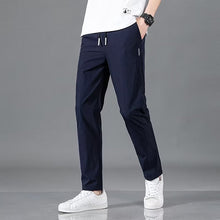 Load image into Gallery viewer, 🧊 Men's Ice Silk Plus Size Straight-Leg Pants
