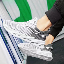 Load image into Gallery viewer, Men's Lace-up Sneakers Mesh Sports Shoes Fashion Hollow-sole Low Top Running Shoes
