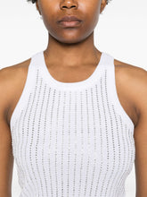 Load image into Gallery viewer, The Attico Women Tank Top With Rhinestones
