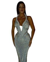 Load image into Gallery viewer, Sexy Sequined Banquet Dress Sheath Trailing Evening Dress
