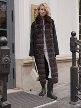 Load image into Gallery viewer, Brackley Genuine Polar Fox Fur Double Face Coat
