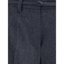 Load image into Gallery viewer, Brunello Cucinelli Gray Fleece Wool Casual Pants
