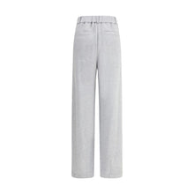 Load image into Gallery viewer, Brunello Cucinelli Gray Cotton Casual Pants
