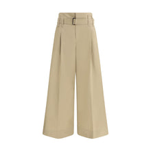 Load image into Gallery viewer, Brunello Cucinelli Beige Cotton Cropped Pants
