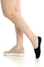 Load image into Gallery viewer, Women's Bamboo No Show Invisible Socks 6-Pack - 612
