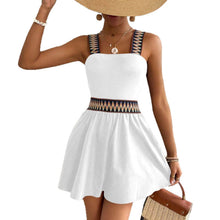 Load image into Gallery viewer, Women's Resort-Style Sleeveless Wide-Leg Jumpsuit with Cinched Waist
