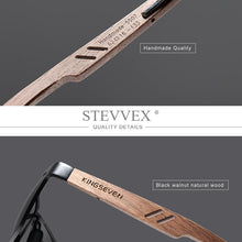 Load image into Gallery viewer, Luxury  Bamboo Wood Design Polarized Elegant High Quality Men Sunglasses Mirror Lens Handmade Fashion UV400 Eyewear Accessories
