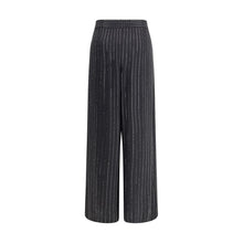 Load image into Gallery viewer, Giorgio Armani Black Silk Casual Pants
