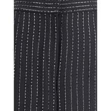 Load image into Gallery viewer, Giorgio Armani Black Silk Casual Pants
