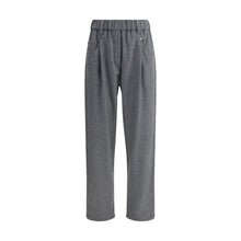 Load image into Gallery viewer, Brunello Cucinelli Gray Fleece Wool Casual Pants

