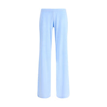 Load image into Gallery viewer, Balenciaga Light Blue Triacetate Casual Pants
