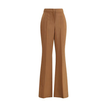 Load image into Gallery viewer, Fendi Brown Wool Flared Pants
