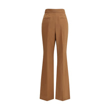 Load image into Gallery viewer, Fendi Brown Wool Flared Pants

