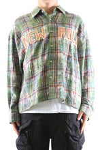 Load image into Gallery viewer, WELD Long Sleeve Washed Flannel Crop Top Button Down Shirt
