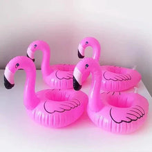 Load image into Gallery viewer, Flamingo Fun Pool Party Cup Holders - Stay Cool &amp; Celebrate in Style!
