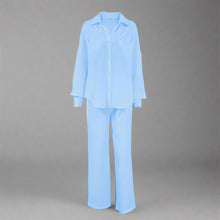 Load image into Gallery viewer, Women's Casual Solid Color Lounge Set
