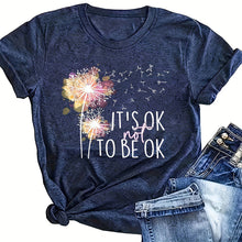 Load image into Gallery viewer, Women's Round Neck Short Sleeve T-Shirt, Summer Casual Tee
