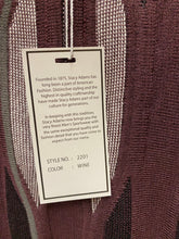 Load image into Gallery viewer, Stacy Adams 2201 Wine Geometric Print Sweater  | Quarter Zip
