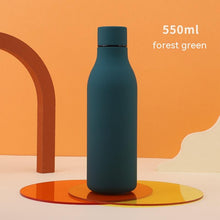 Load image into Gallery viewer, Original Stainless Steel Thermal Tea Cup Coffee Thermos Water Bottle Keeps Cold And Heat Outdoor Sport Vacuum Flask Eco Friendly Recycled Water Bottle Plastic Bottles Leakproof Reusable and BPA Free
