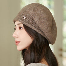 Load image into Gallery viewer, Women’s Wool Knitted Winter Hat — All-Match Knit Beanie
