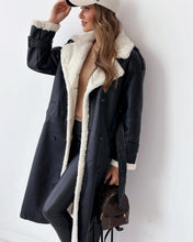 Load image into Gallery viewer, Women’s Belted Double-Breasted Winter Trench Coat
