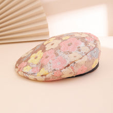 Load image into Gallery viewer, Sequin Flower Beret – Trendy Painter's Hat for Women | Outdoor &amp; Everyday Style

