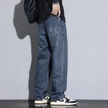 Load image into Gallery viewer, Fleece Lined American Style Retro Mens Straight Leg High Street Pants
