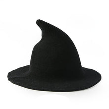Load image into Gallery viewer, European American Halloween Wool Wizard Hat
