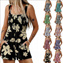 Load image into Gallery viewer, 🌺 Floral Print Sleeveless Beach Jumpsuit
