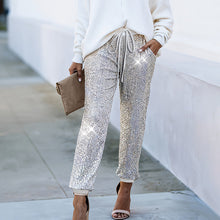 Load image into Gallery viewer, Women's High-Waist Straight-Leg Trousers – Full Length Casual Pants
