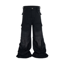 Load image into Gallery viewer, NOIR CONVERT CARGO DENIM
