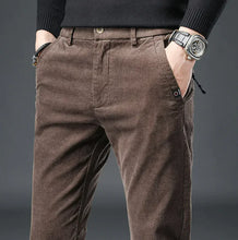 Load image into Gallery viewer, Corduroy Men's Trousers - # BOAA13410022

