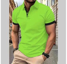 Load image into Gallery viewer, Men's Short Sleeve Business Shirt Summer Casual Polo Shirts
