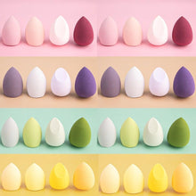 Load image into Gallery viewer, 8pcs Makeup Beauty Egg Set Makeup Puff Set Colorful Cushion Cosmestic Sponge Tool Wet and Dry Use Colorful Makeup Sponges Set For Womens
