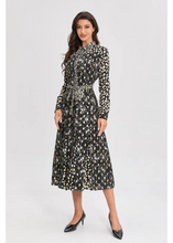 Load image into Gallery viewer, Midnight Luxe Midi Dress
