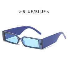 Load image into Gallery viewer, 90’s Fashion Narrow Rectangular Vintage Style Sunglasses For Women &amp; Men New Retro Style Sun Glasses For Women New Eyeglasses In Different Shades Eyewear
